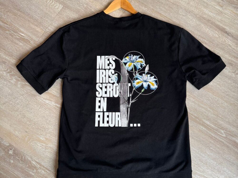 T-shirt « Iris en fleurs »